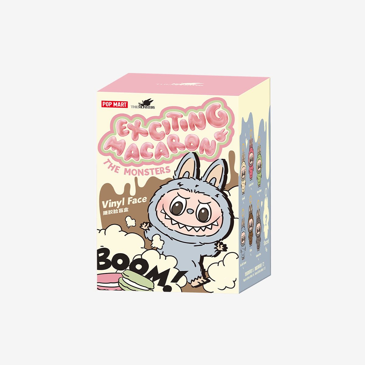 Pop Mart - The Monsters - Exciting Macaron Labubu Vinyl Face Blind Box