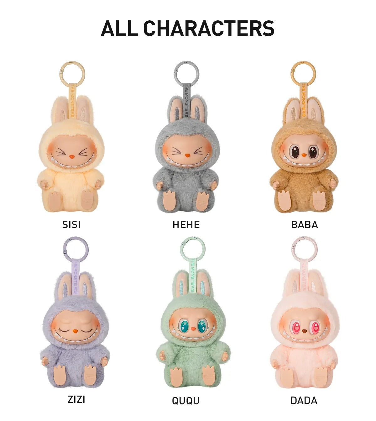 Pop Mart - The Monsters - Have A Seat Vinyl Plush Blind Box