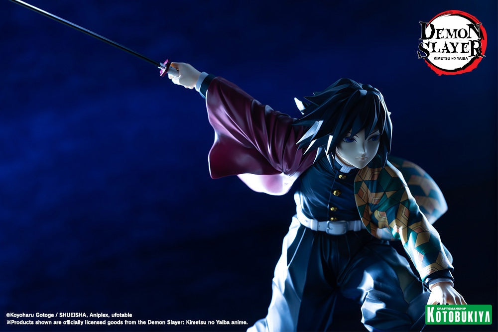 Kotobukiya - Demon Slayer: Kimetsu no Yaiba - Giyu Tomioka - ARTFX J 1/8 Scale Figure