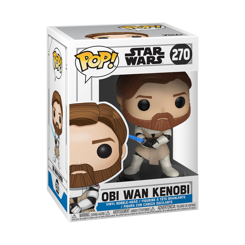 Funko Pop! Star Wars: The Clone Wars - Obi Wan Kenobi