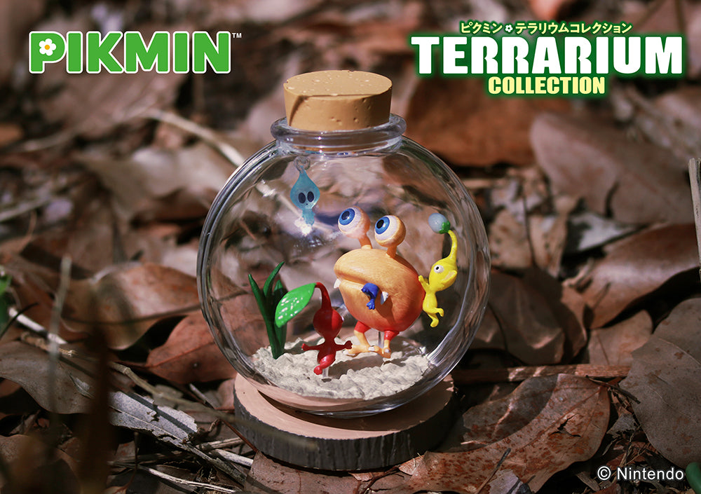 RE-MENT - Pikmin Terrarium Collection - Trading Figure One Blind Box