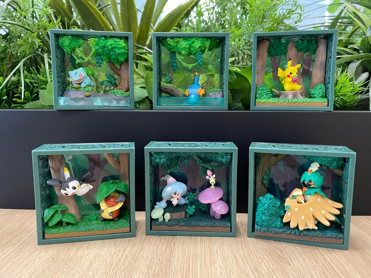 Pokemon Move Frame Re-ment Pokemon Frame - Deep Woods One Blind Box Fundom