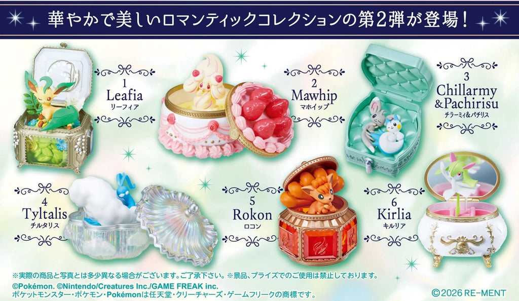 Re-Ment - Pokemon - Romantic Collection 2 Blind Box