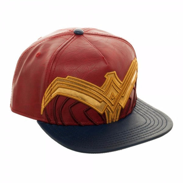 Wonder Woman Suit Up Applique Snapback Baseball Hat