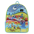 Loungefly Scooby-Doo Psychedelic Monster Chase Glow Mini Backpack
