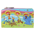 Loungefly Scooby-Doo Psychedelic Monster Chase Glow Flap Wallet