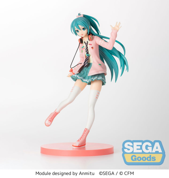 SEGA - Hatsune Miku Ribbon Girl Project DIVA Arcade Future Tone Ver Vocaloid SPM Prize Figure