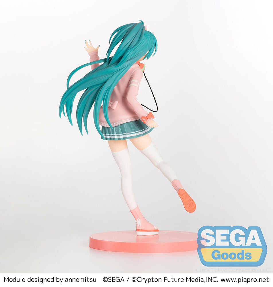SEGA - Hatsune Miku Ribbon Girl Project DIVA Arcade Future Tone Ver Vocaloid SPM Prize Figure