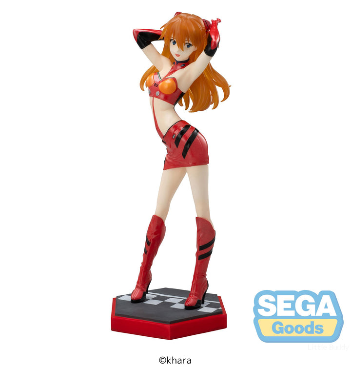 SEGA Evangelion Racing Luminasta Asuka Shikinami Langley Pit Walk Figure