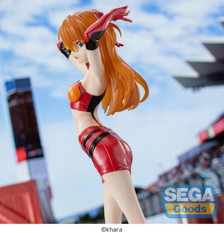 SEGA Evangelion Racing Luminasta Asuka Shikinami Langley Pit Walk Figure