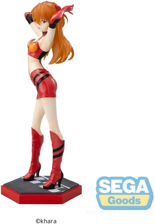 SEGA Evangelion Racing Luminasta Asuka Shikinami Langley Pit Walk Figure