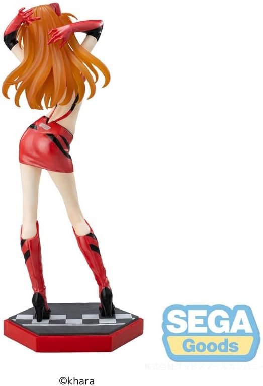 SEGA Evangelion Racing Luminasta Asuka Shikinami Langley Pit Walk Figure