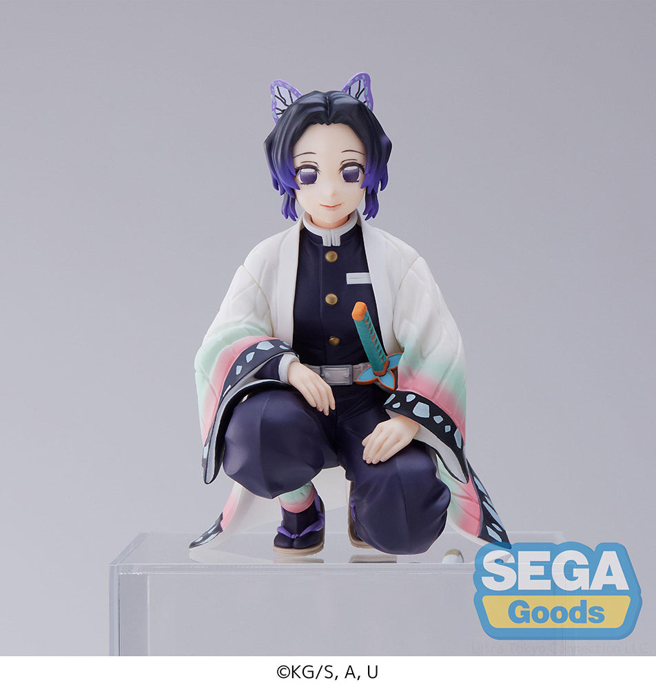 SEGA Demon Slayer Kimetsu no Yaiba Shinobu Kocho Hashira Meeting Perching Ver. PM Prize Figure