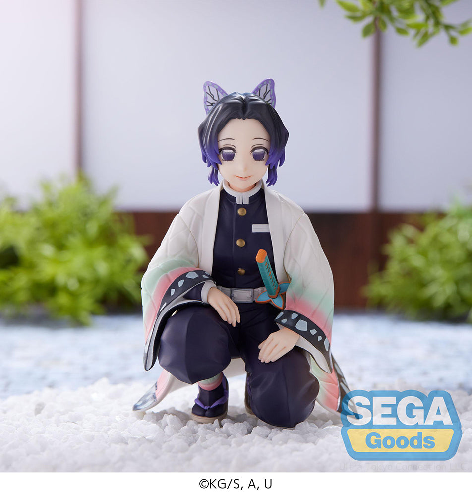 SEGA Demon Slayer Kimetsu no Yaiba Shinobu Kocho Hashira Meeting Perching Ver. PM Prize Figure