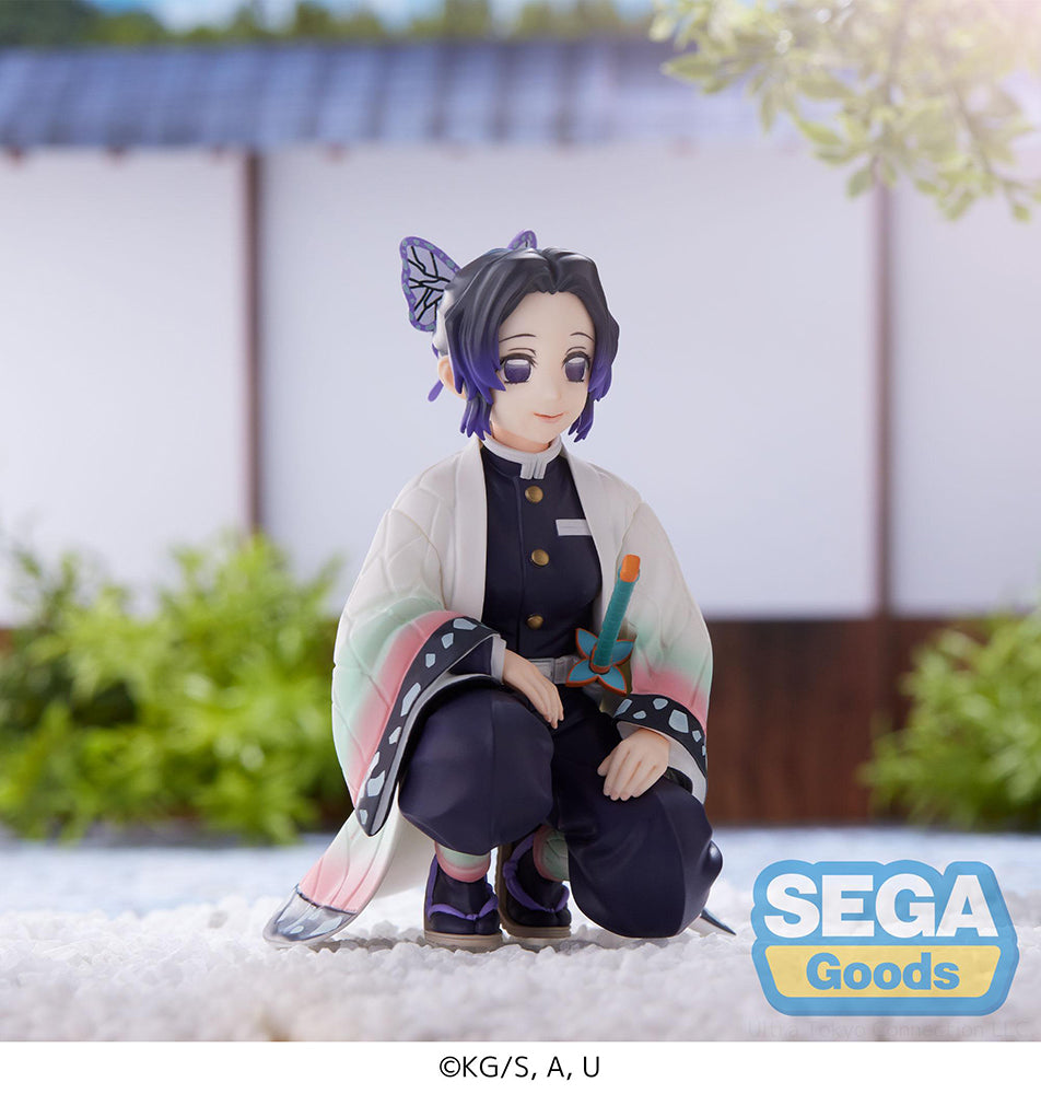 SEGA Demon Slayer Kimetsu no Yaiba Shinobu Kocho Hashira Meeting Perching Ver. PM Prize Figure