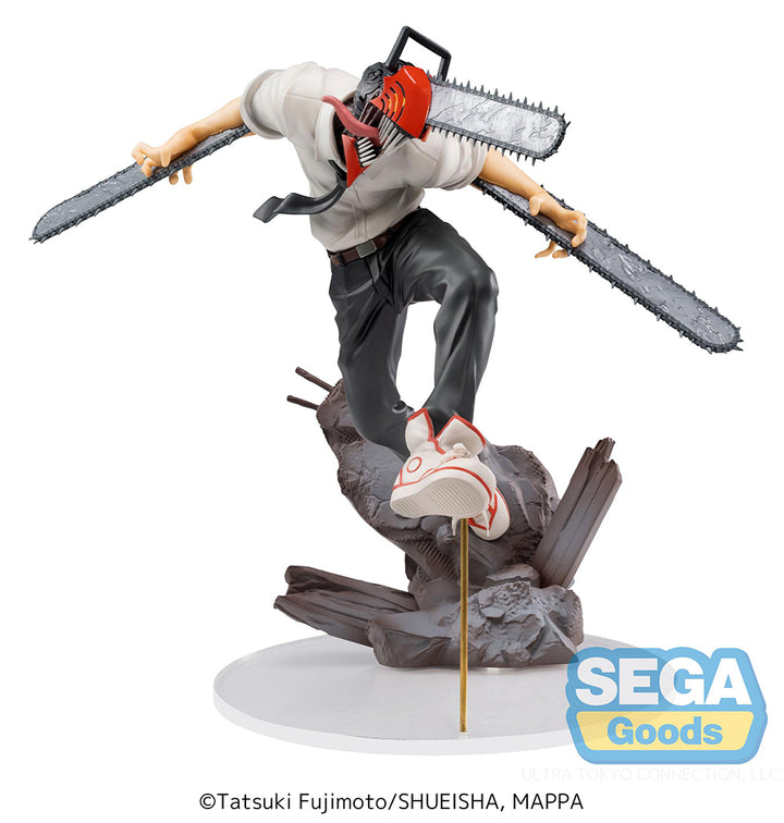 SEGA Chainsaw Man - Chainsaw Devil Luminasta Figure