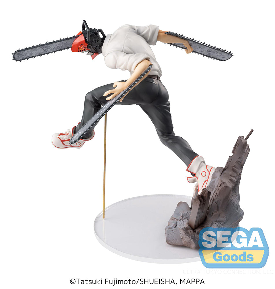 SEGA Chainsaw Man - Chainsaw Devil Luminasta Figure