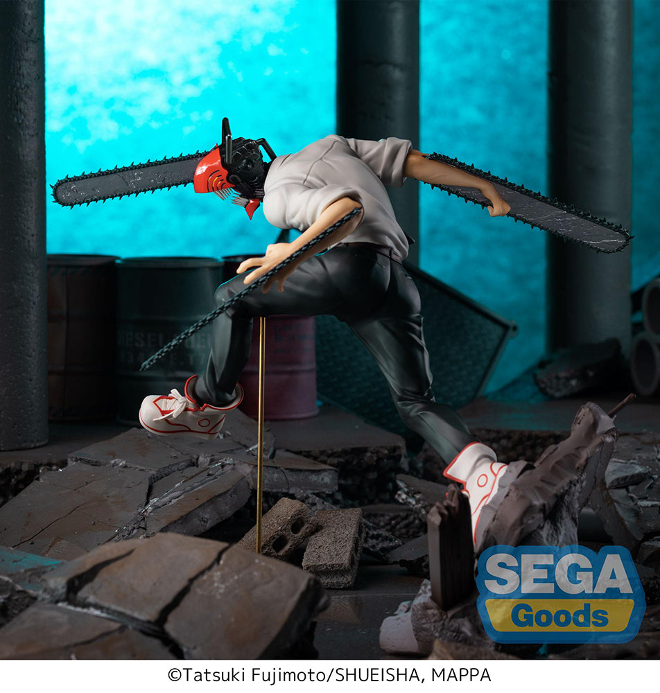 SEGA Chainsaw Man - Chainsaw Devil Luminasta Figure