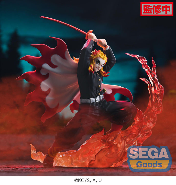 SEGA Demon Slayer: Kimetsu no Yaiba Kyojuro Rengoku Xross Link Anime Figure