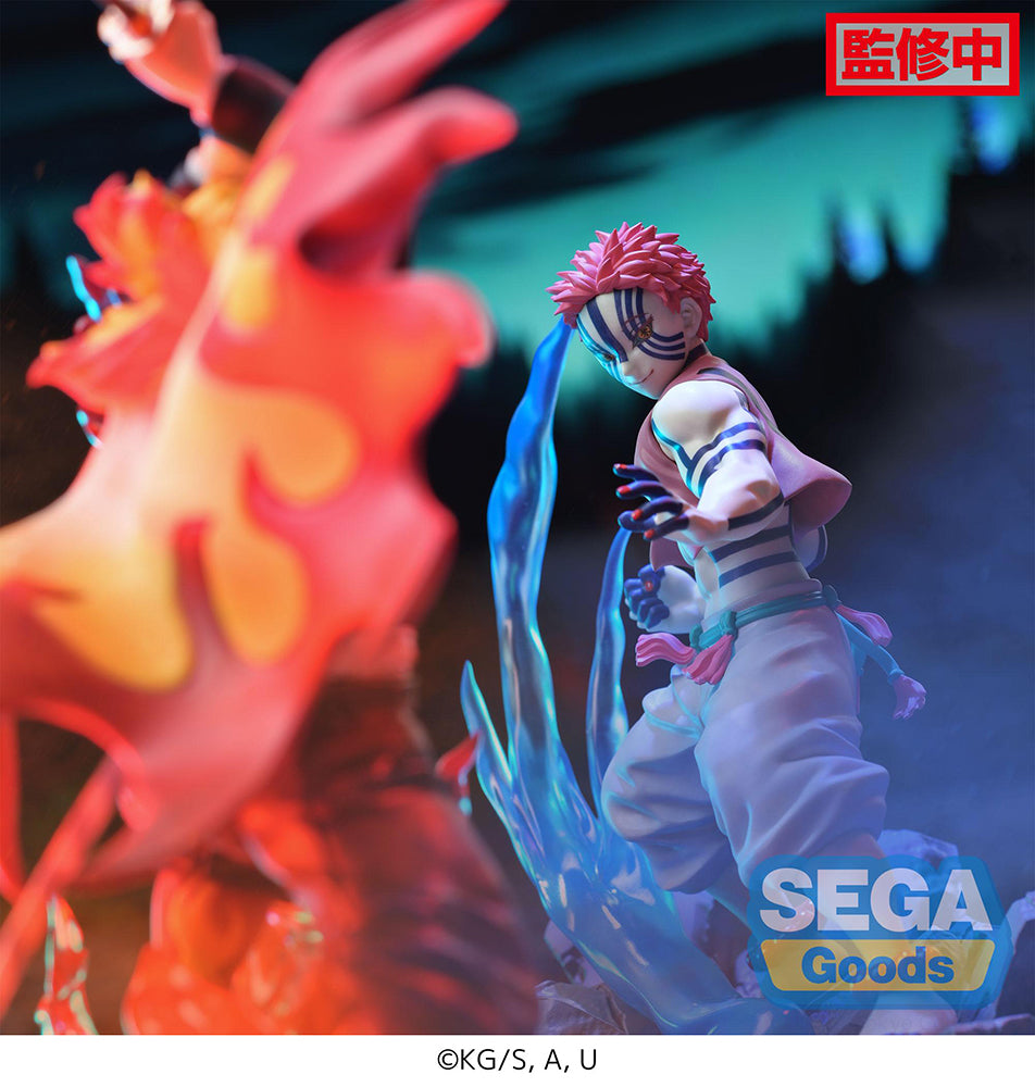 SEGA Demon Slayer: Kimetsu no Yaiba Akaza Xross Link Anime Figure