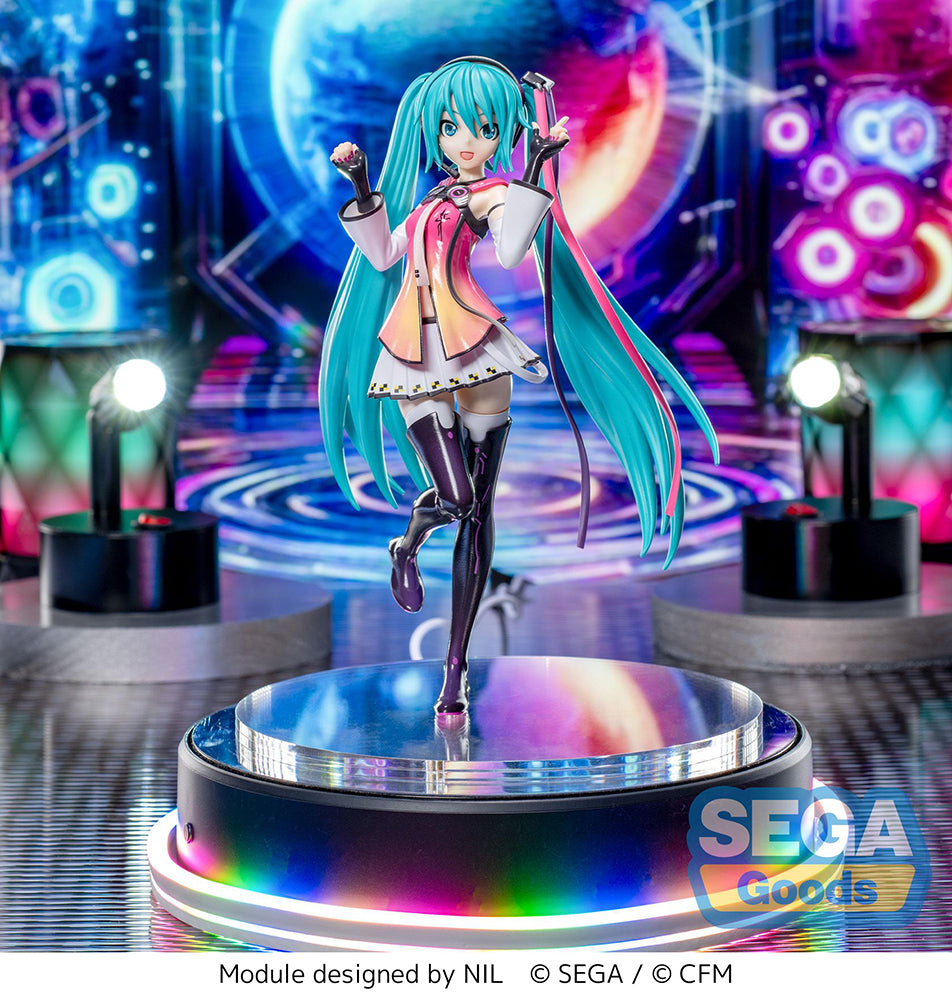 SEGA Hatsune Miku Luminasta Project DIVA MEGA39's Star Voice Ver. Prize Figure