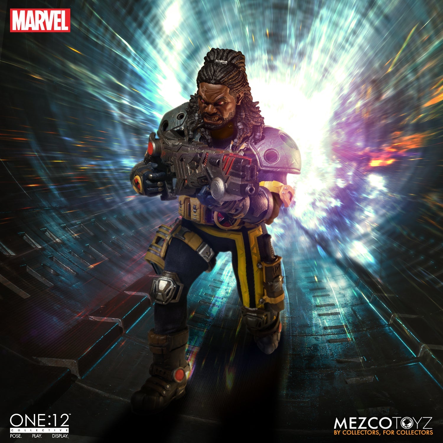 Mezco One-12 Collective Marvel Comics X-Men Bishop Action Figure