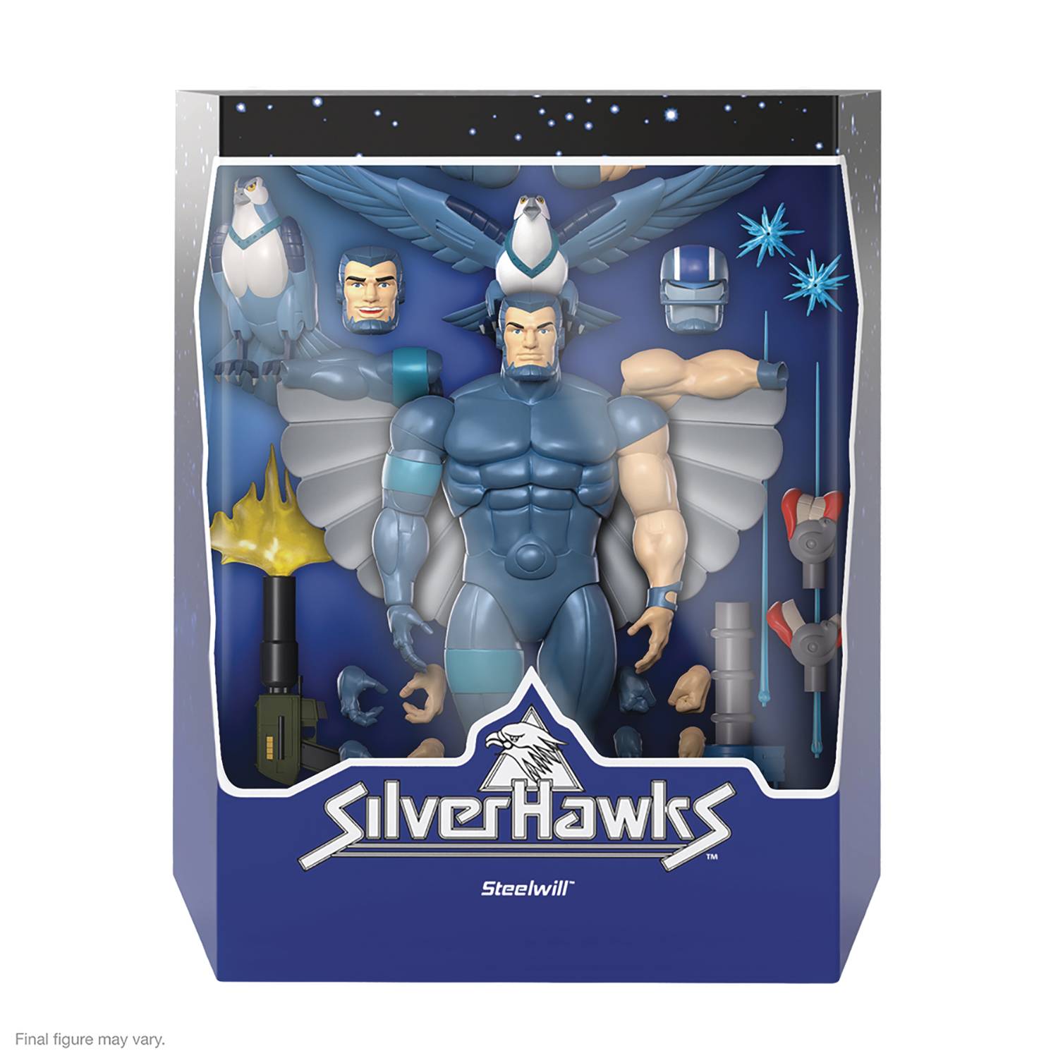 Super7 SilverHawks Ultimates: Steelwill Action Figure