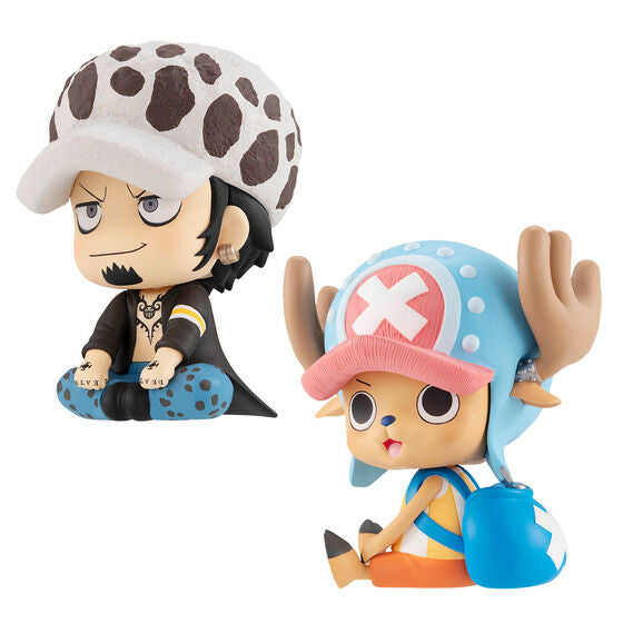 Megahouse One Piece Look Up Series Tony Tony Chopper & Trafalgar Law 2-Piece Figure Set With Gift