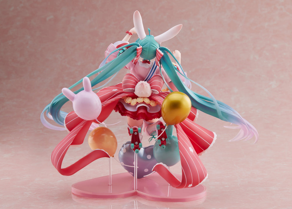 Taito Hatsune Miku Birthday 2021 Pretty Rabbit 1/7 PVC Figure