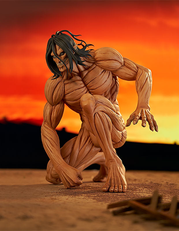 Good Smile Attack On Titan Pop Up Parade XL Eren Yeager Attack Titan PVC Figure