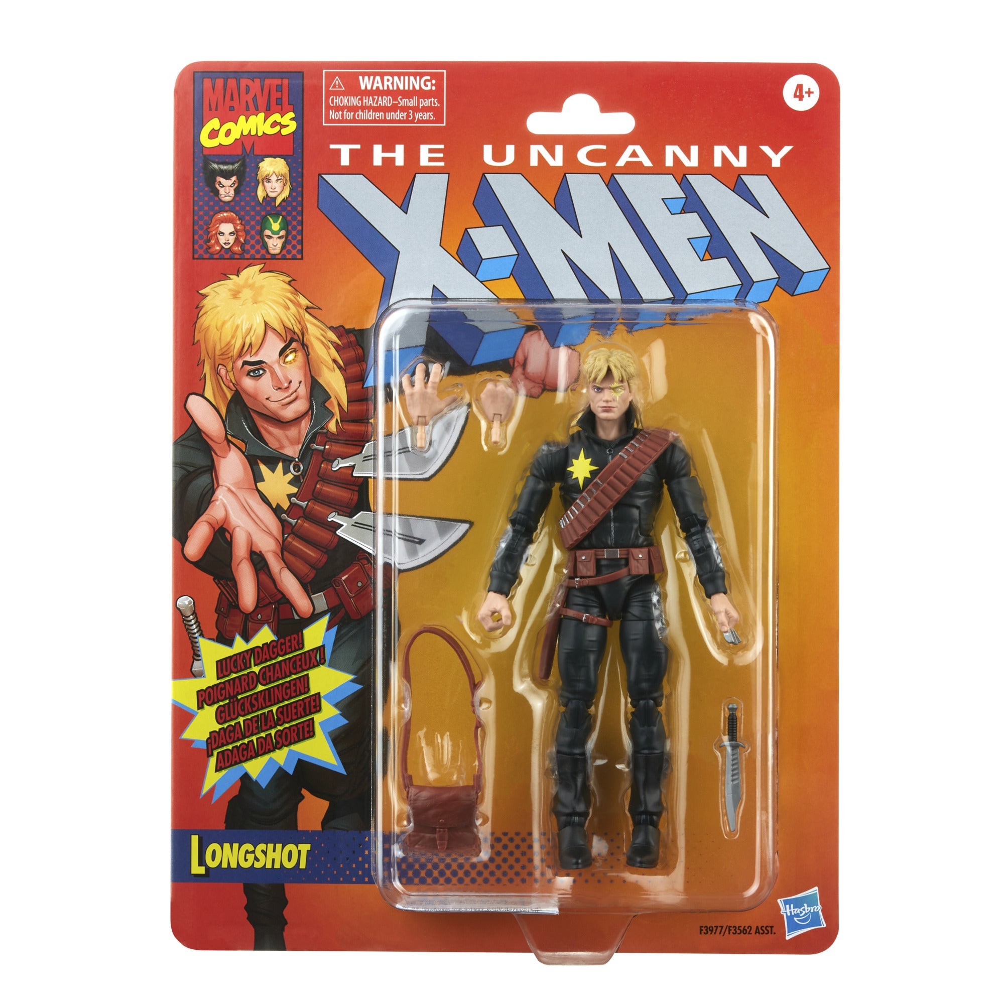 Hasbro Marvel Legends Series X-Men Classic Longshot 6-inch Action Figure