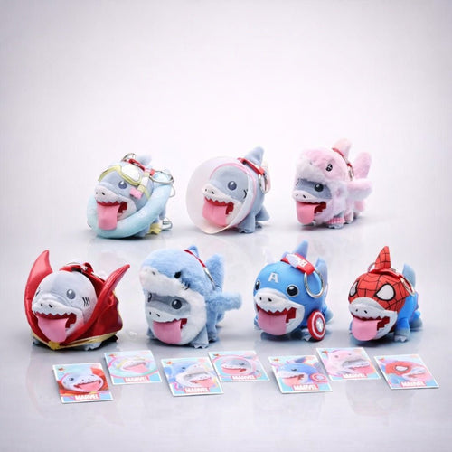 Hot Toys - Marvel Rivals - Jeff the Land Shark - Cosbi Plush Keychain - Fundom