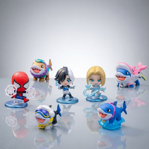 Hot Toys - Marvel Rivals - Jeff the Land Shark & Friends - Cosbi Blind Box Figure - Fundom