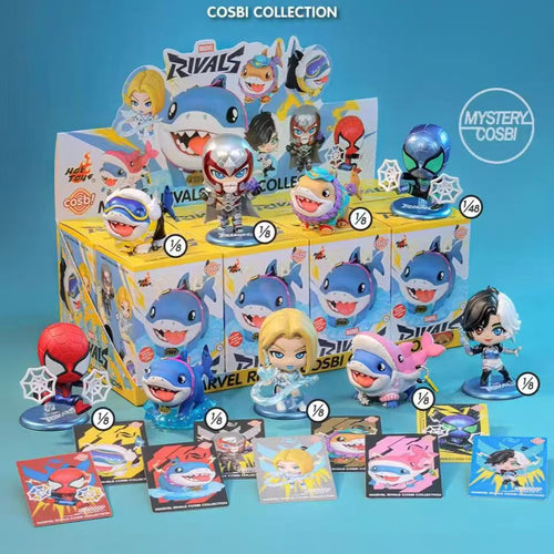 Hot Toys - Marvel Rivals - Jeff the Land Shark & Friends - Cosbi Blind Box Figure - Fundom