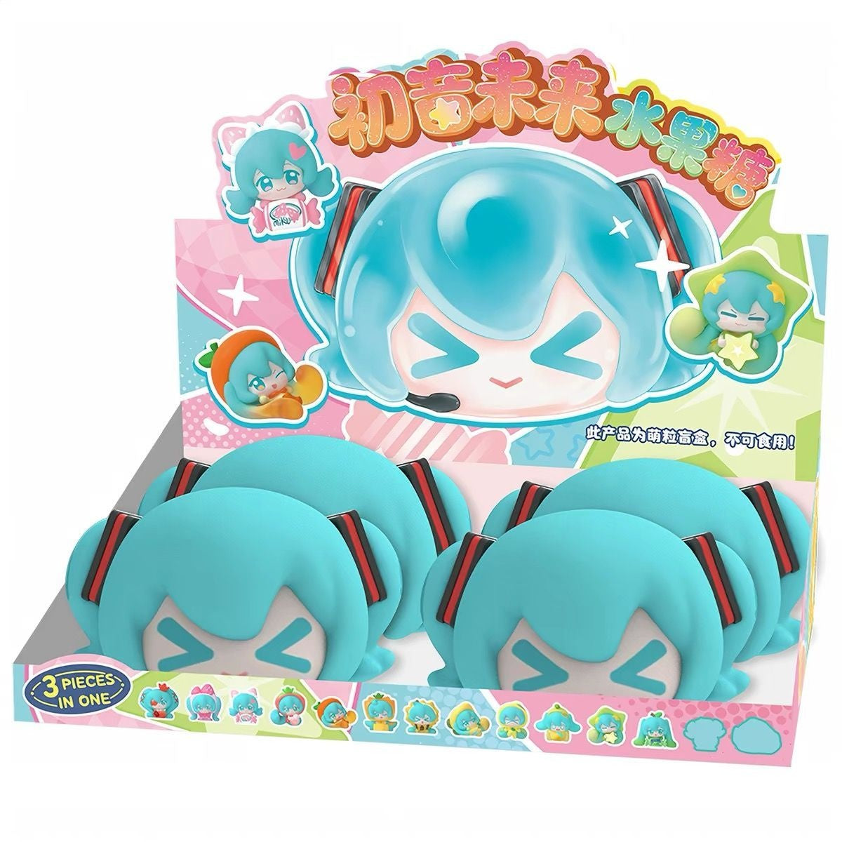 Funism - Piapro Characters - Hatsune Miku Fruit Candy Theme - Mini Bean Figure Blind Box - Fundom