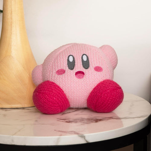 Nuiguru Knit Kirby - Waving Kirby - Plush Toy - 6 Inch - Fundom