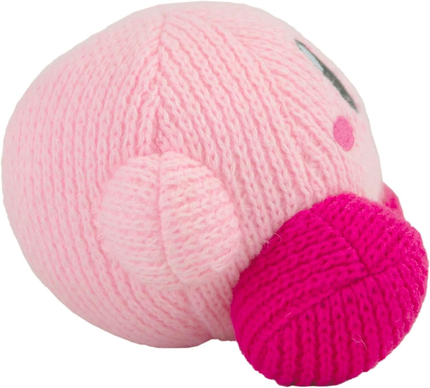 Nuiguru Knit Kirby - Waving Kirby - Plush Toy - 6 Inch - Fundom