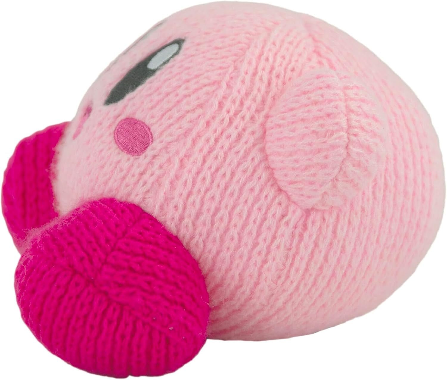 Nuiguru Knit Kirby - Waving Kirby - Plush Toy - 6 Inch - Fundom