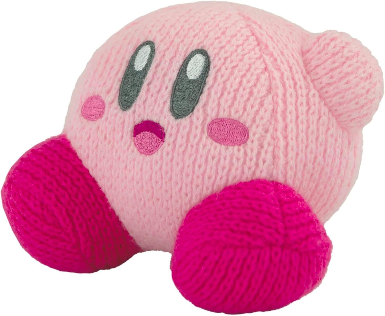 Nuiguru Knit Kirby - Waving Kirby - Plush Toy - 6 Inch - Fundom