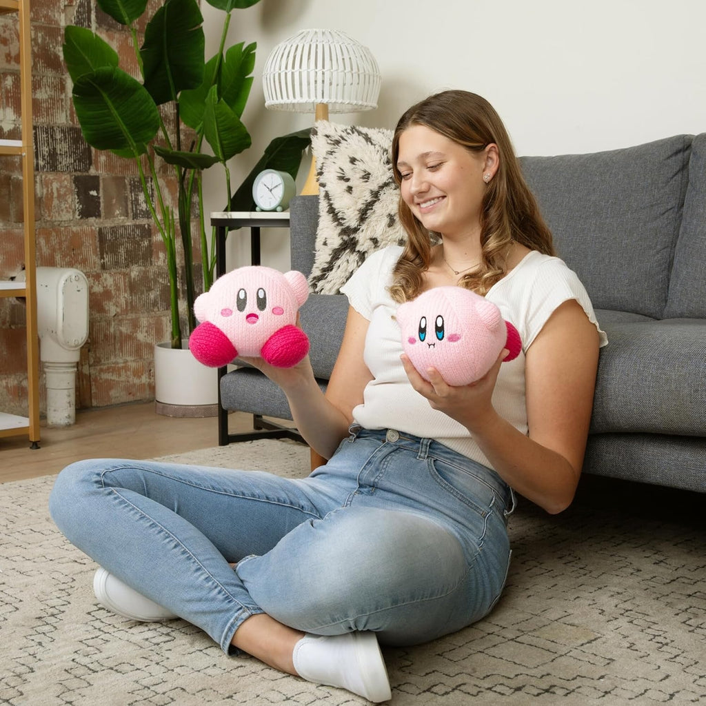 Nuiguru Knit Kirby - Hovering Kirby - Plush Toy - 6 Inch - Fundom