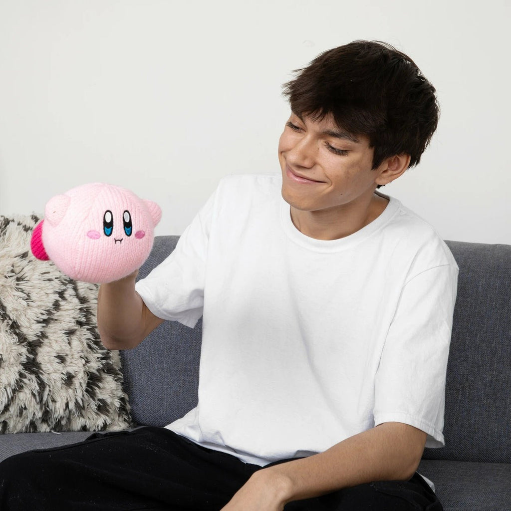 Nuiguru Knit Kirby - Hovering Kirby - Plush Toy - 6 Inch - Fundom