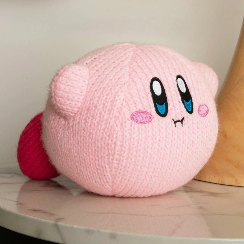 Nuiguru Knit Kirby - Hovering Kirby - Plush Toy - 6 Inch - Fundom