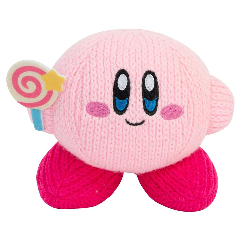 Nuiguru Knit Kirby - Kirby With Invincible Candy - Plush Toy - 6 Inch - Fundom