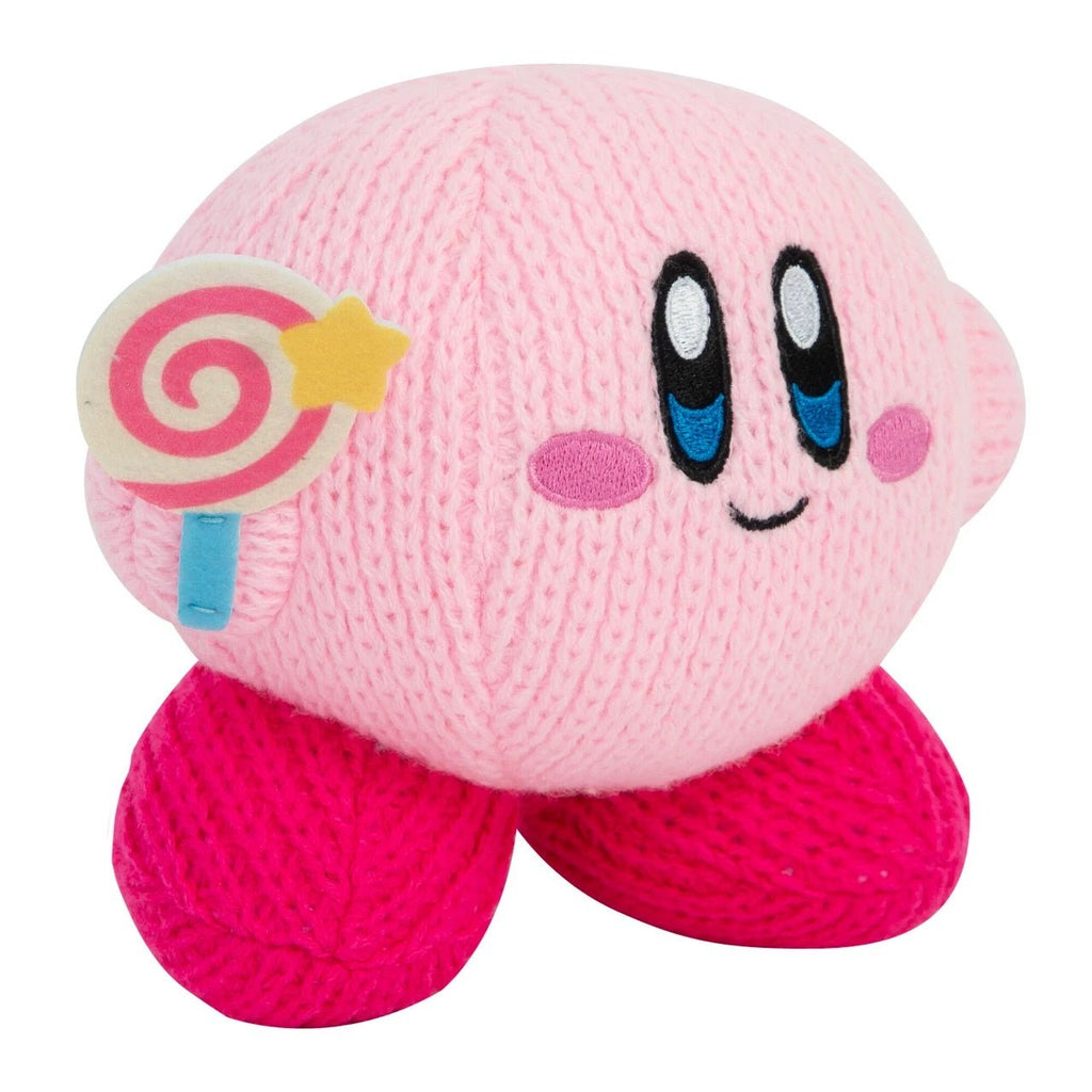 Nuiguru Knit Kirby - Kirby With Invincible Candy - Plush Toy - 6 Inch - Fundom