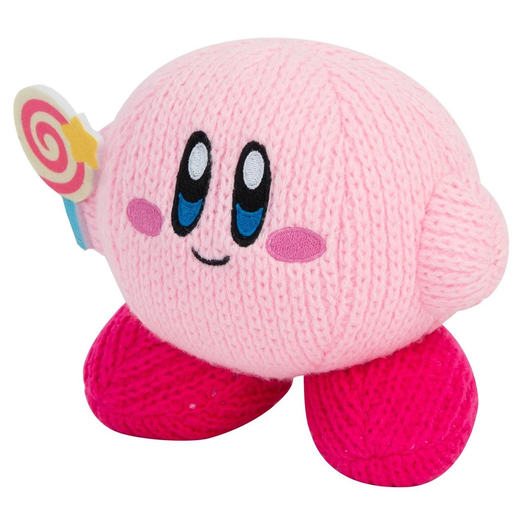 Nuiguru Knit Kirby - Kirby With Invincible Candy - Plush Toy - 6 Inch - Fundom