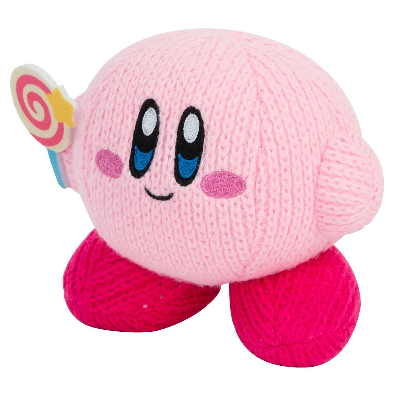 Nuiguru Knit Kirby - Kirby With Invincible Candy - Plush Toy - 6 Inch - Fundom