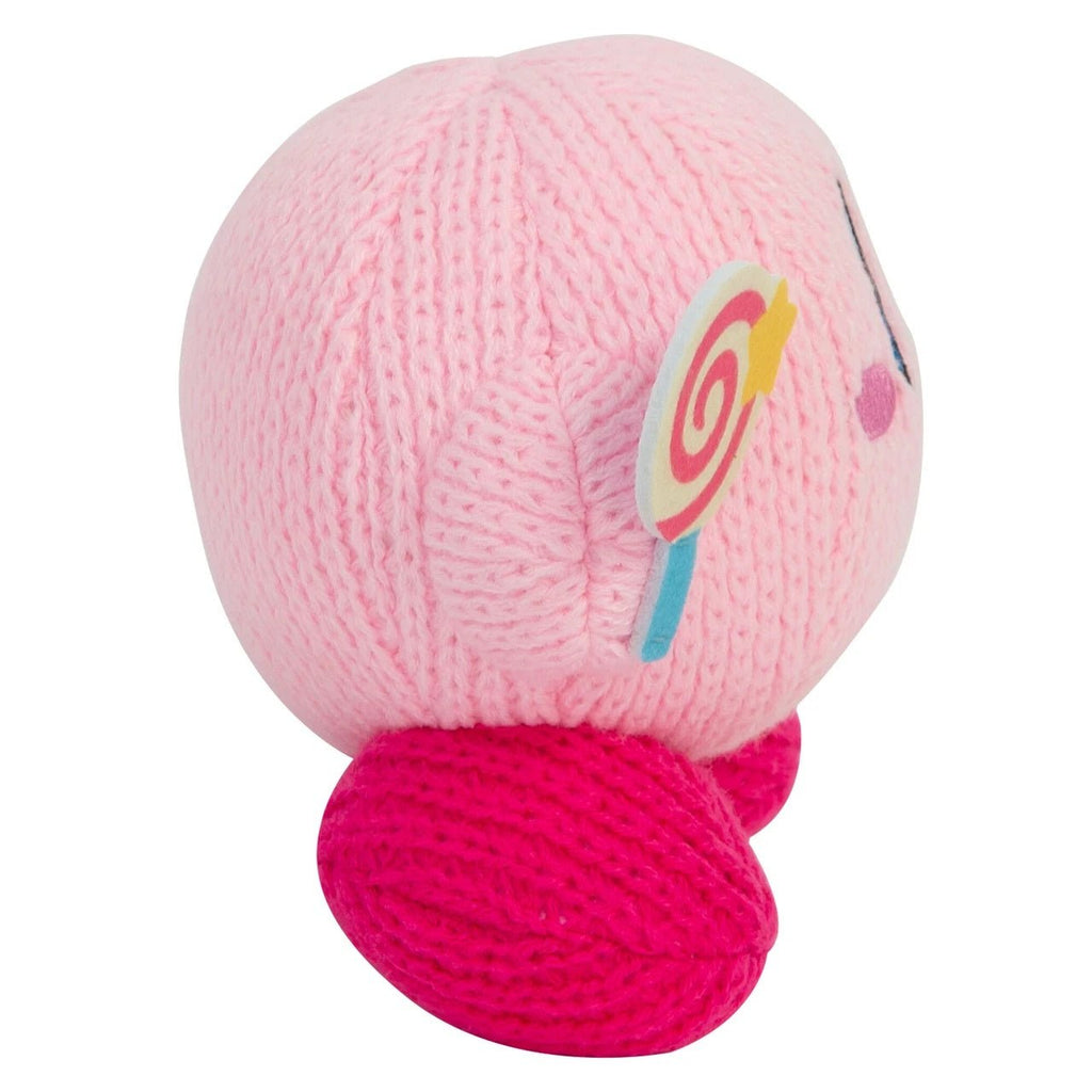 Nuiguru Knit Kirby - Kirby With Invincible Candy - Plush Toy - 6 Inch - Fundom