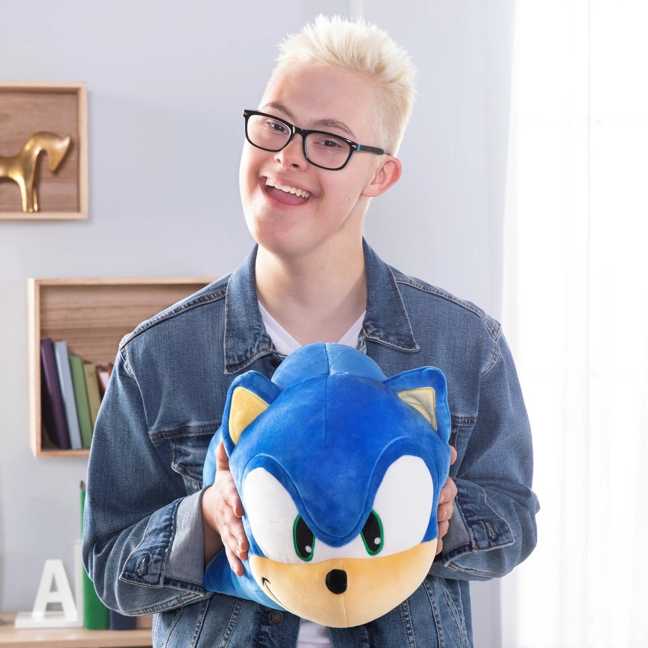 Club Mocchi - Mocchi - Sonic the Hedgehog - Sonic - Mega Plush Toy - 15 inch - Fundom