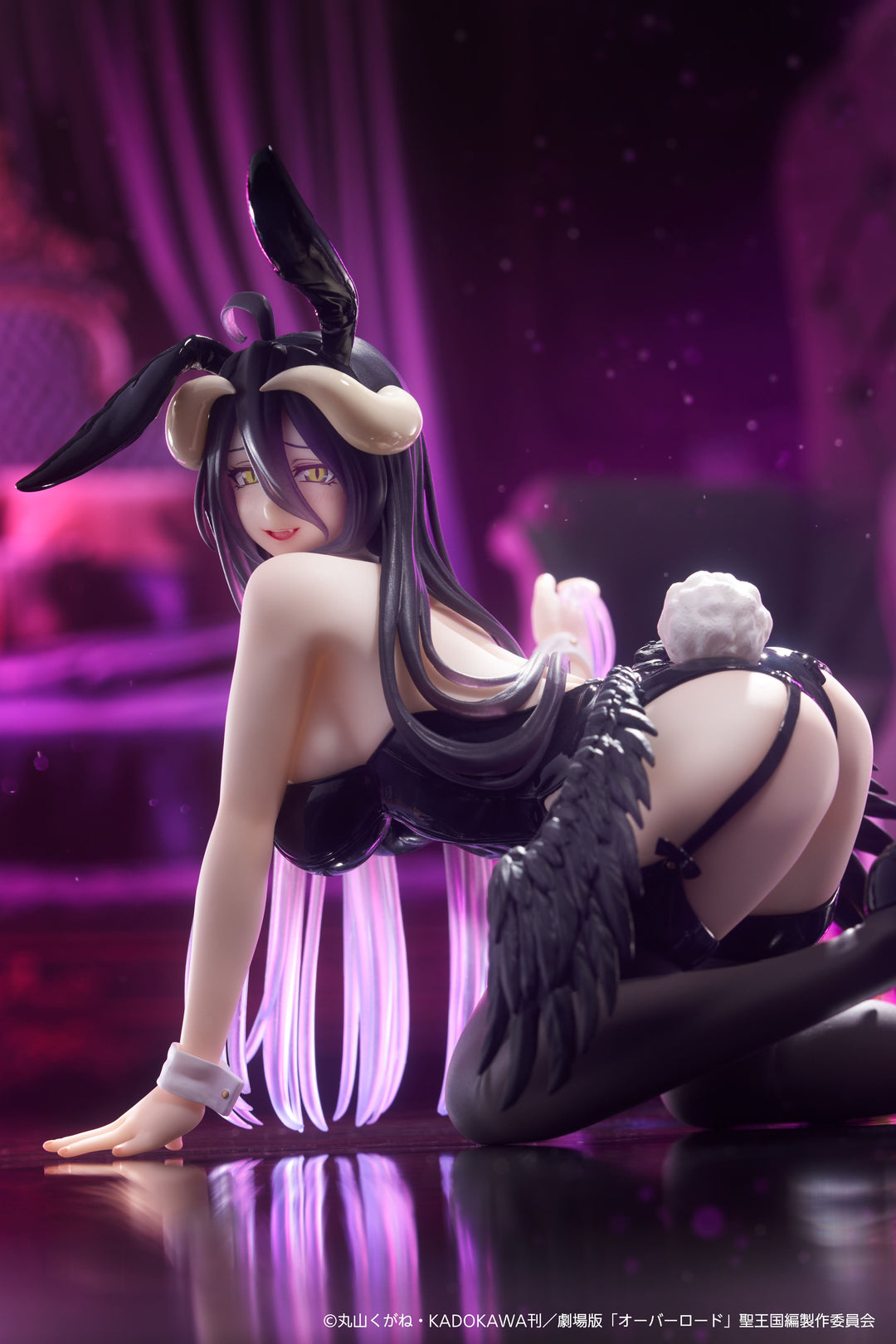 Taito - Overlord - Albedo Bunny Ver. Desktop Cute Prize Figure