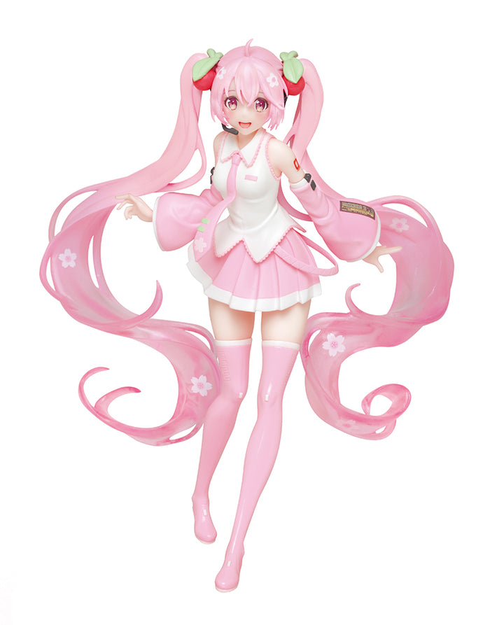 Taito - Vocaloid - Hatsune Miku Sakura Miku Newly Written Illustration Ver. Prize Figure